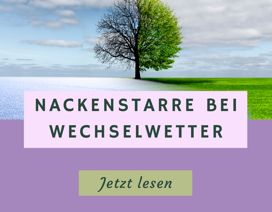 Wechselwetter – Zack Nackenstarre!